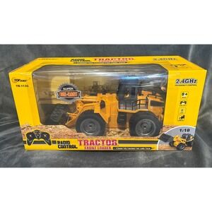 9 Channel Full Functional Front Loader with Remote Construction Toy Tractor NEW